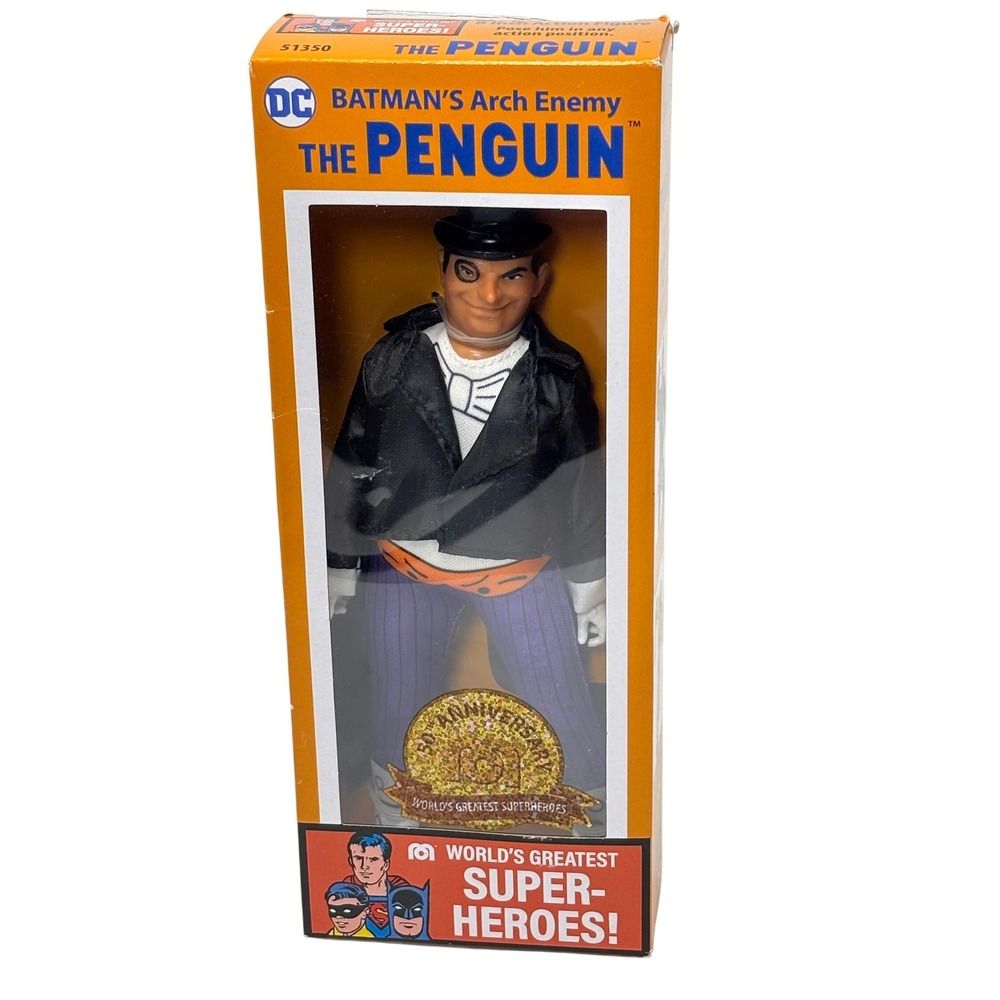 Mego DC Worlds Greatest Super-Heroes The Penguin 8 Inch Action Figure 51350